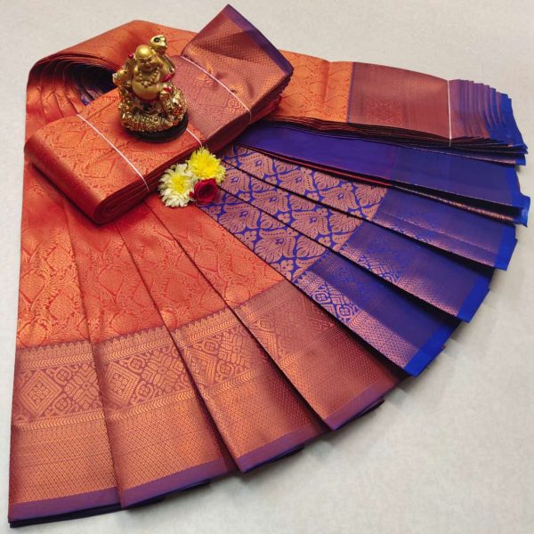 soft silk - gold red